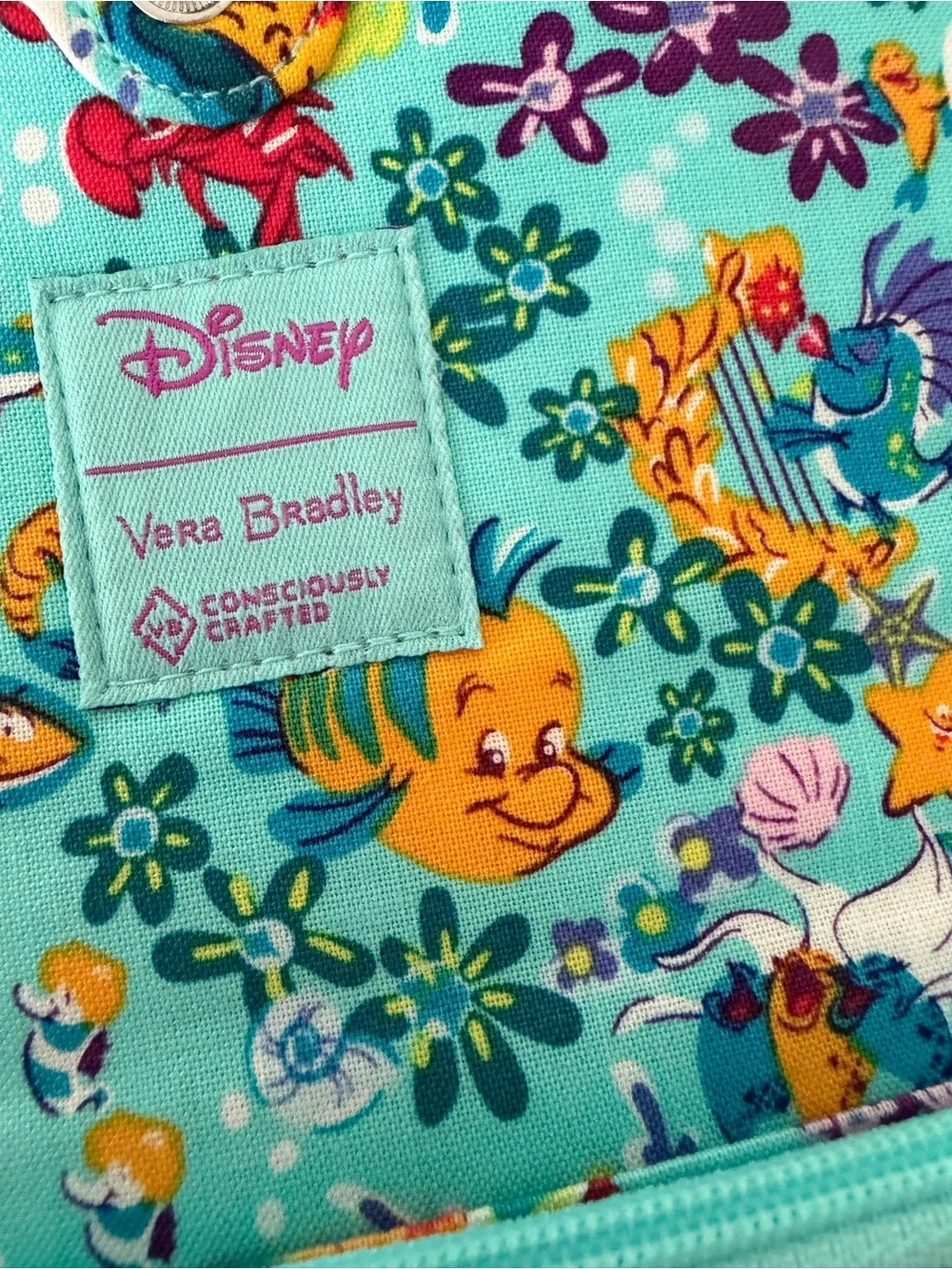 Disney Vera Bradley Little Mermaid wallet